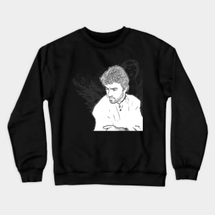 George Michael | Stay cool | Black Crewneck Sweatshirt